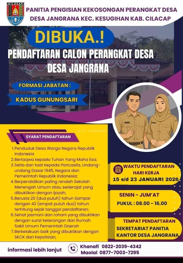 Pengisian Kekosongan Perangkat Desa